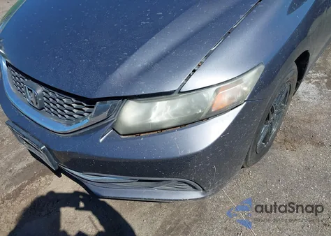 2014 Honda Civic Lx из США, поврежденный, VIN 2HGFB2F51EH500966